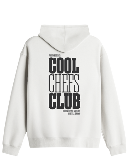 Cool Chefs Club Baskılı Unisex Kapüşonlu Yaka Hoodie