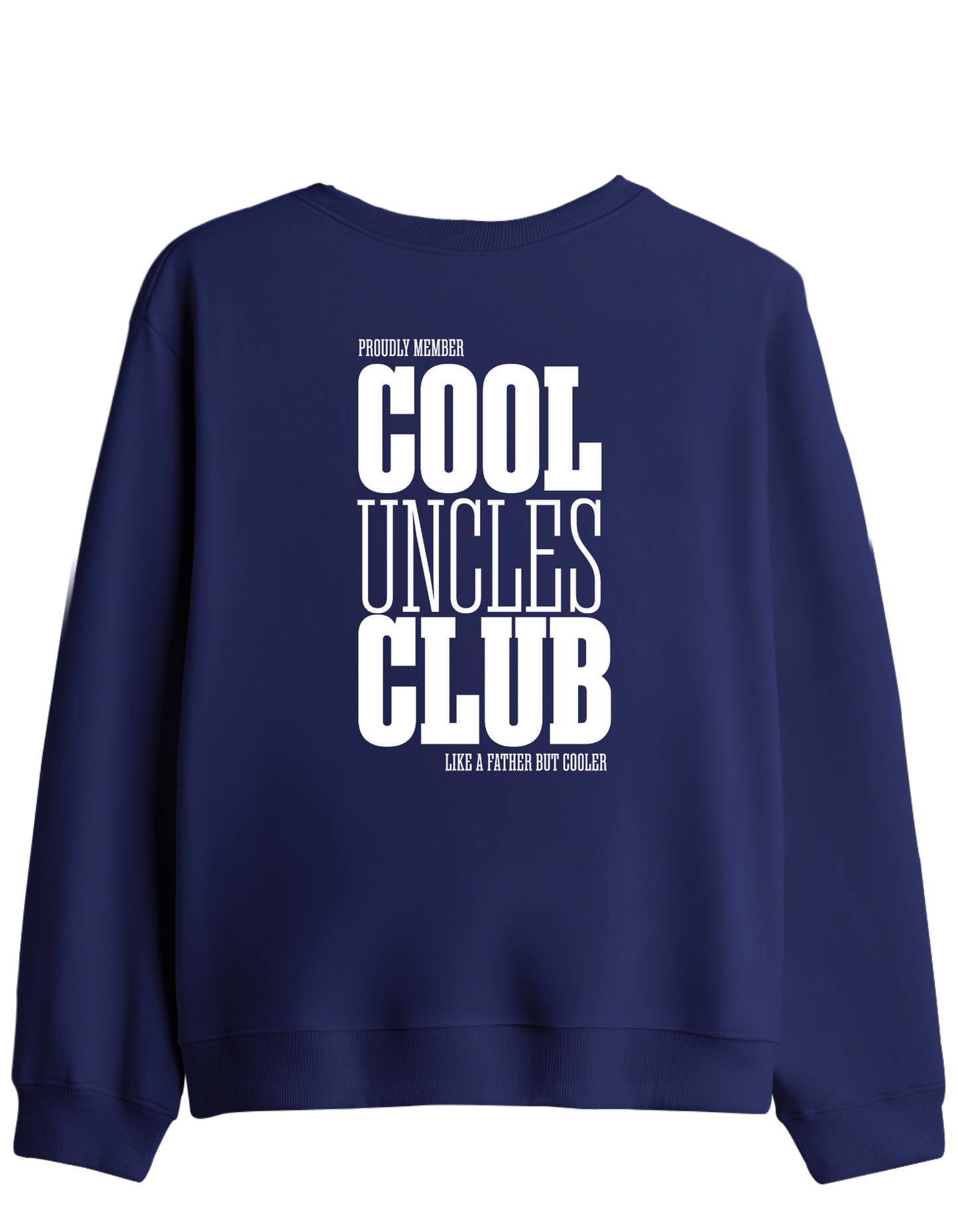 Cool Uncles Club Baskılı Bisiklet Yaka Sweatshirt