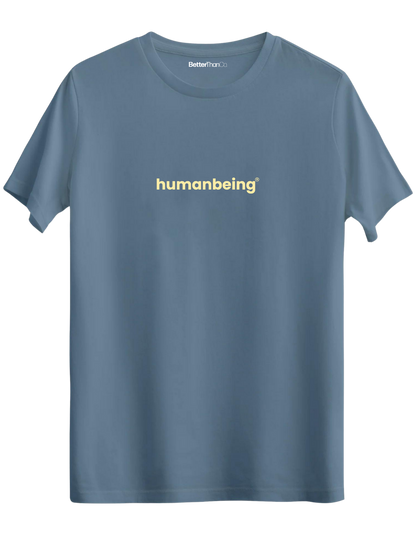Humanbeing Baskılı Bisiklet Yaka Regular T-shirt
