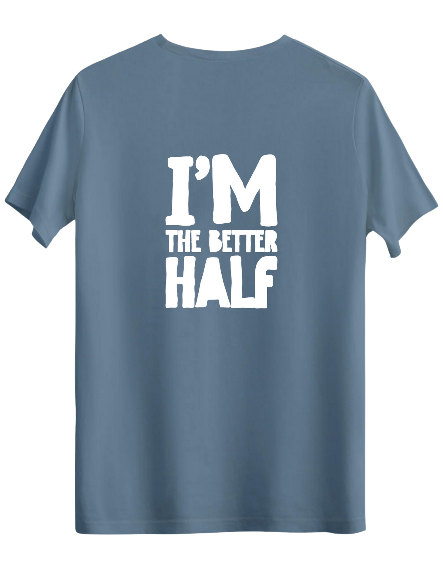 The Better Half Baskılı Bisiklet Yaka Regular T-shirt