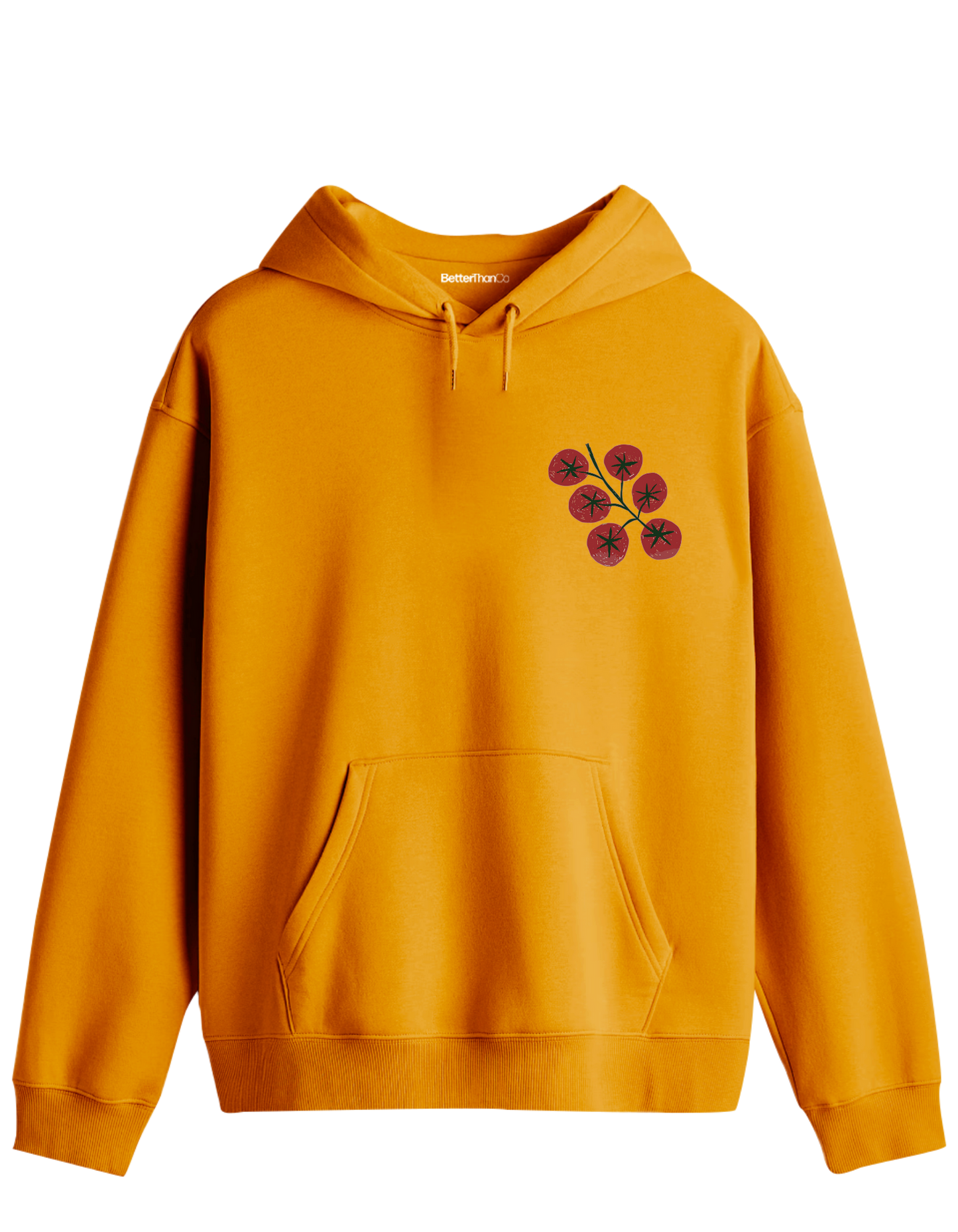 Tomatoes Baskılı Unisex Kapüşonlu Yaka Hoodie