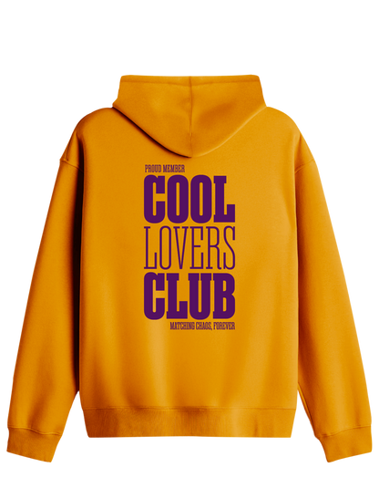 Cool Lovers Baskılı Unisex Kapüşonlu Yaka Hoodie