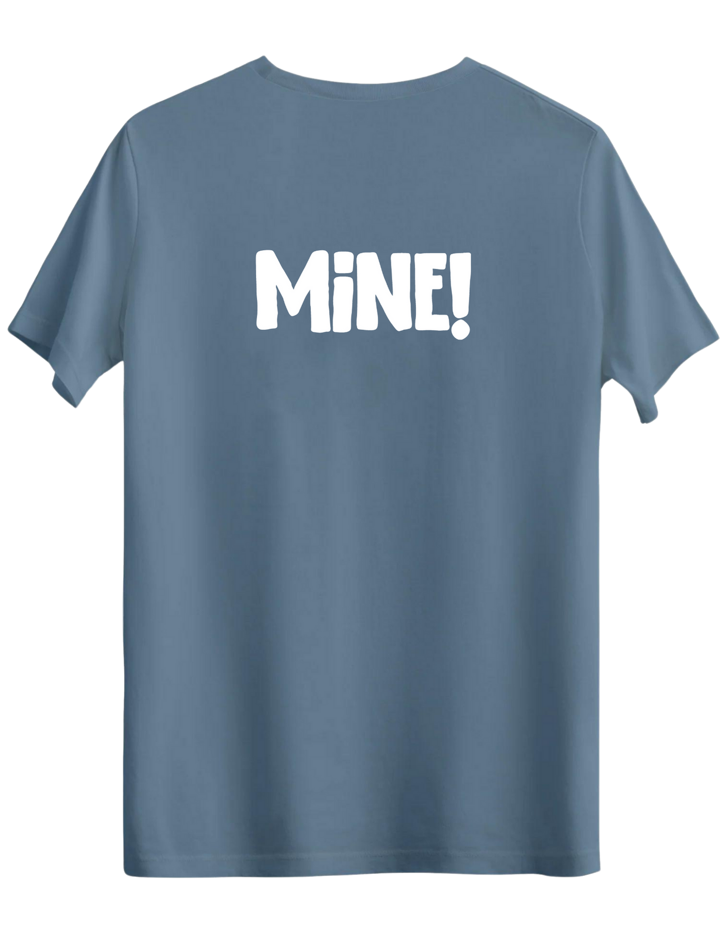 Mine! Baskılı Bisiklet Yaka Regular T-shirt