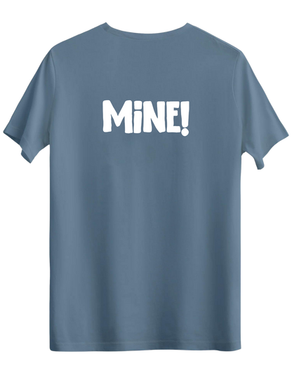Mine! Baskılı Bisiklet Yaka Regular T-shirt