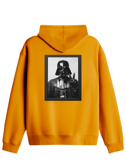 Master Of Peace Baskılı Unisex Kapüşonlu Yaka Hoodie