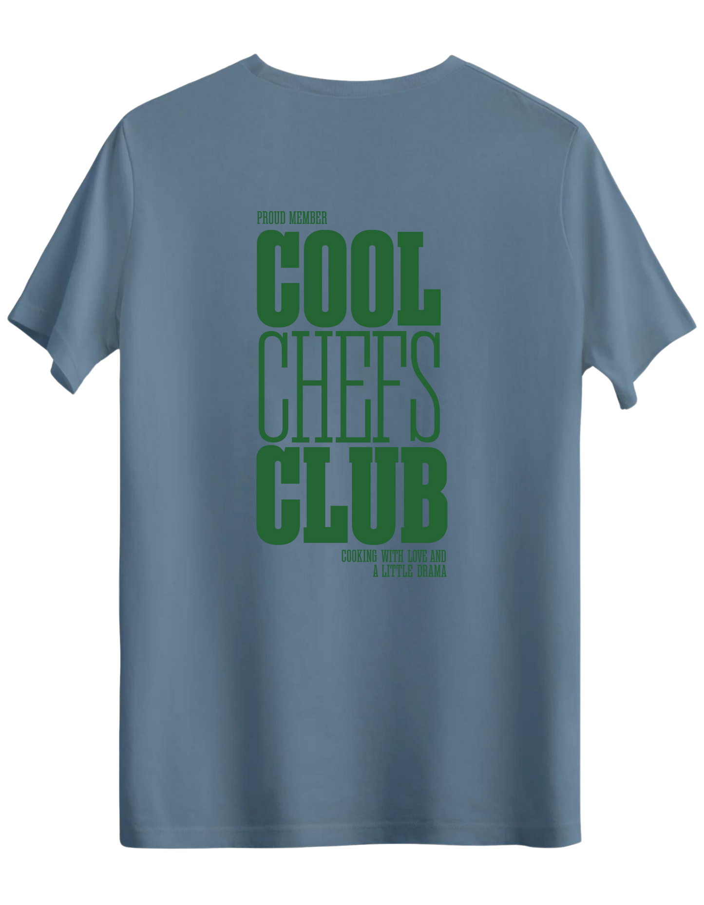 Cool Chefs Club Baskılı Bisiklet Yaka Regular T-shirt