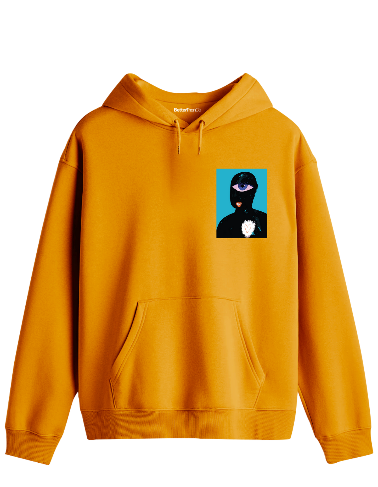 Oracle Eye Baskılı Unisex Kapüşonlu Yaka Hoodie