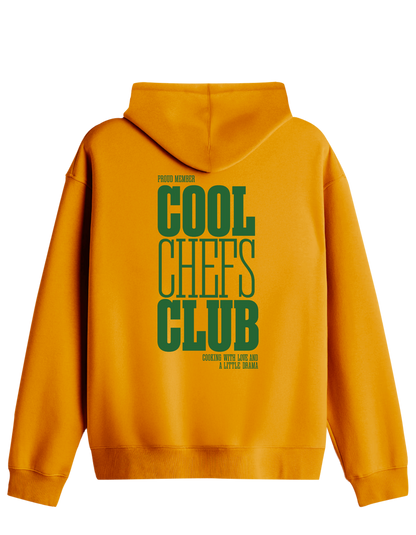 Cool Chefs Club Baskılı Unisex Kapüşonlu Yaka Hoodie