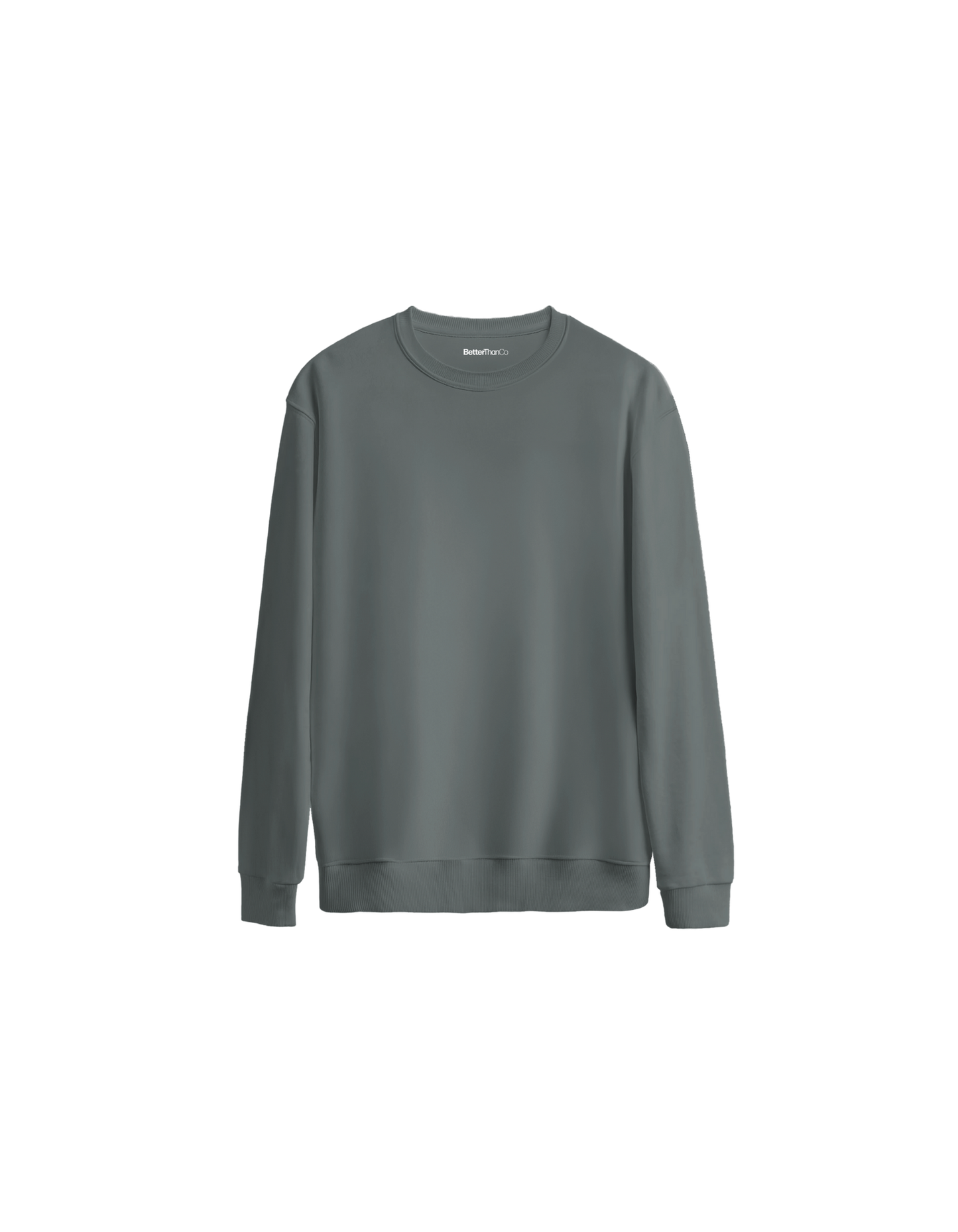 Basic Oversize Bisiklet Yaka Çocuk Sweatshirt