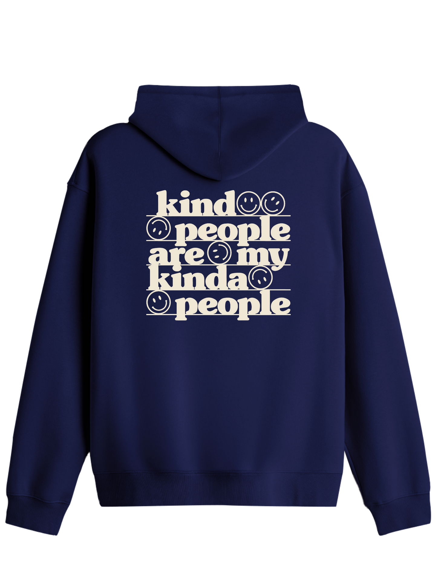 Be Kind Baskılı Unisex Kapüşonlu Yaka Hoodie