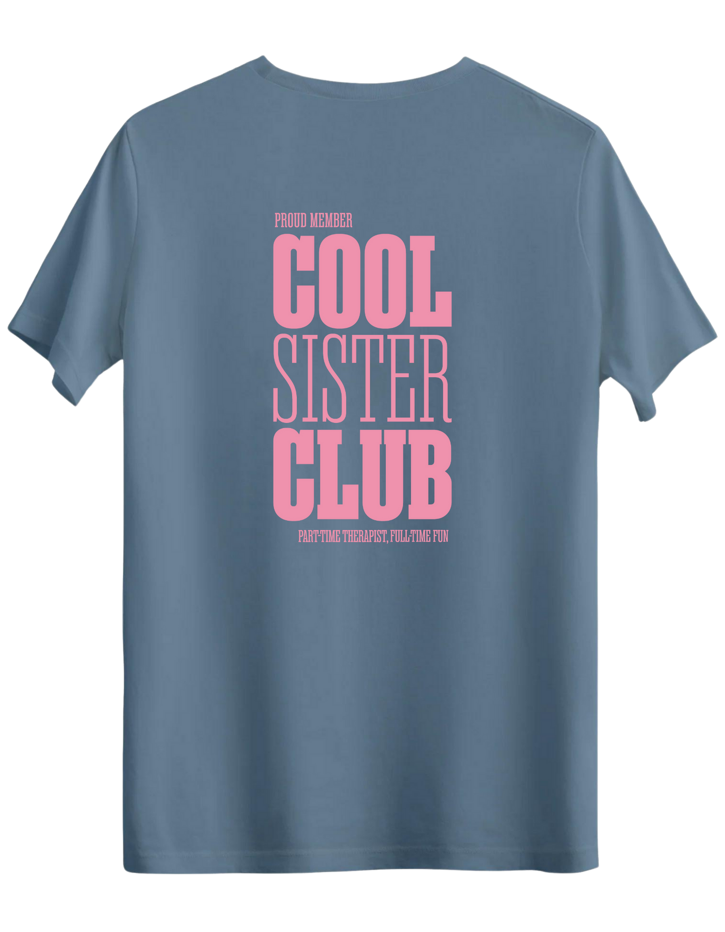 Cool Sister Club Baskılı Bisiklet Yaka Regular T-shirt