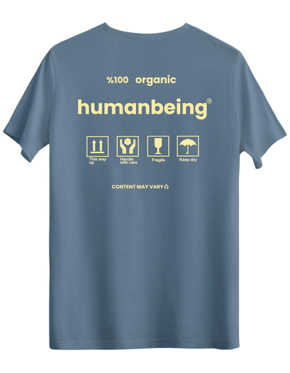 Humanbeing Baskılı Bisiklet Yaka Regular T-shirt