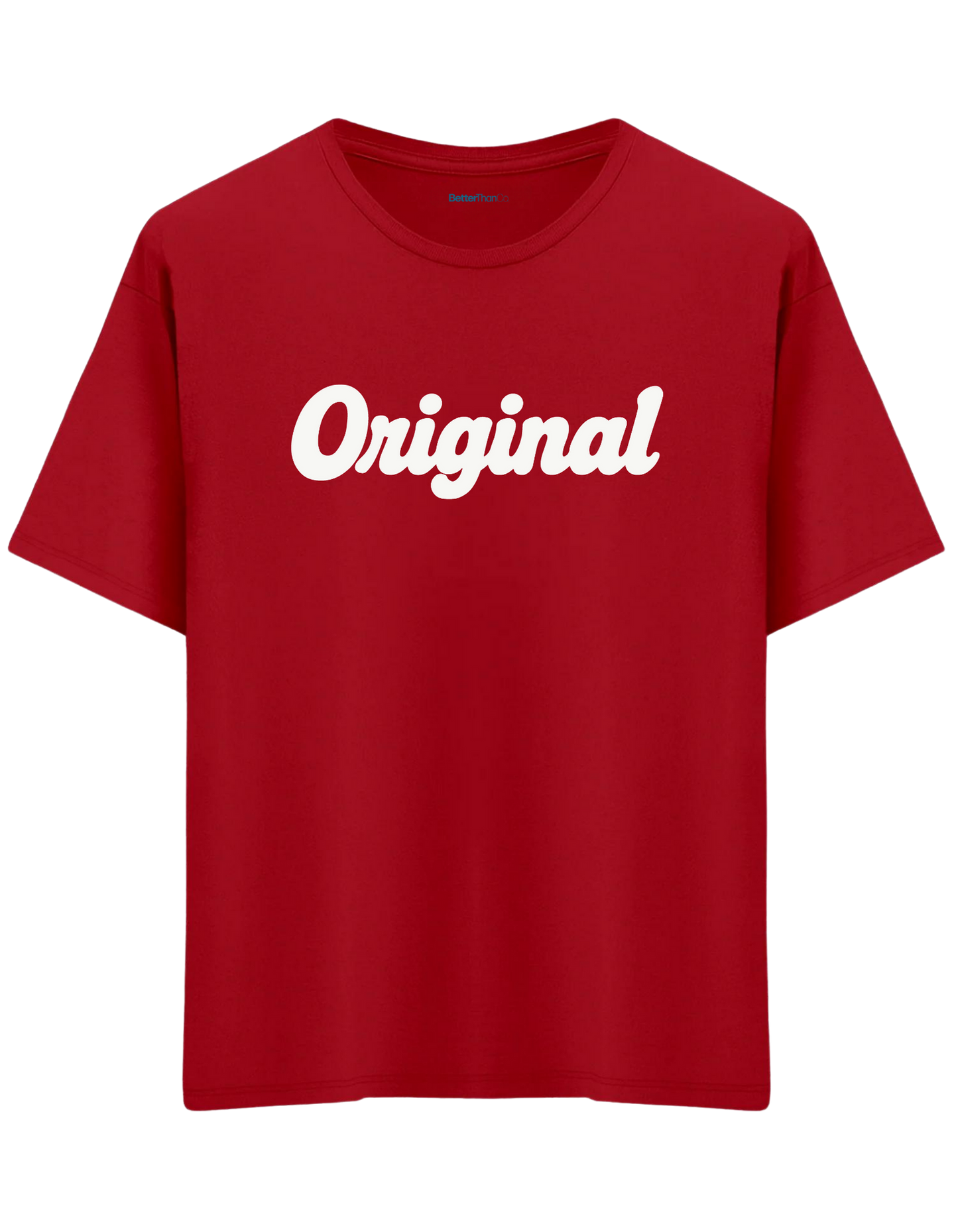 Orijinal Baskılı Bisiklet Yaka Oversize T-shirt