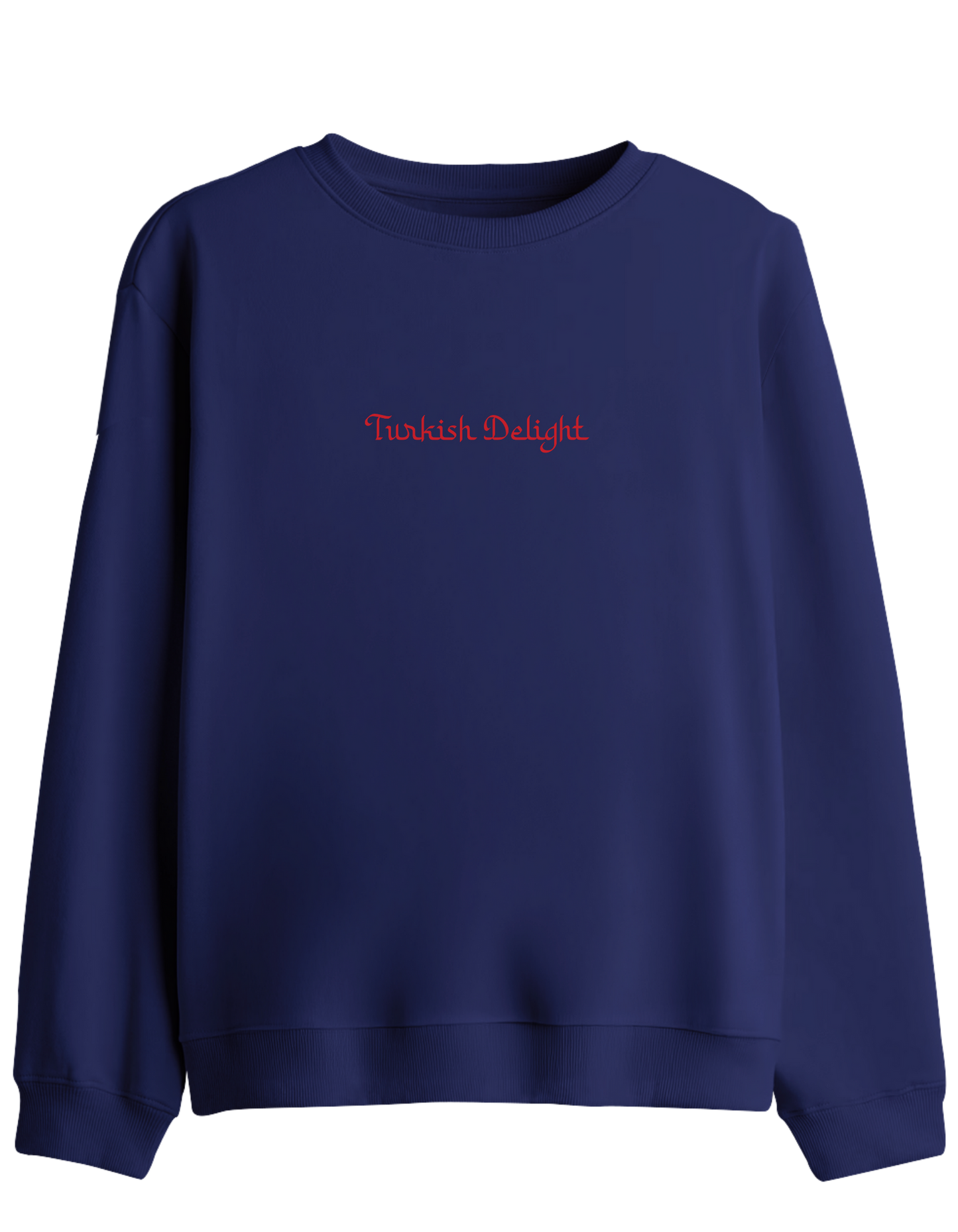 Turkish Delight Baskılı Bisiklet Yaka Sweatshirt