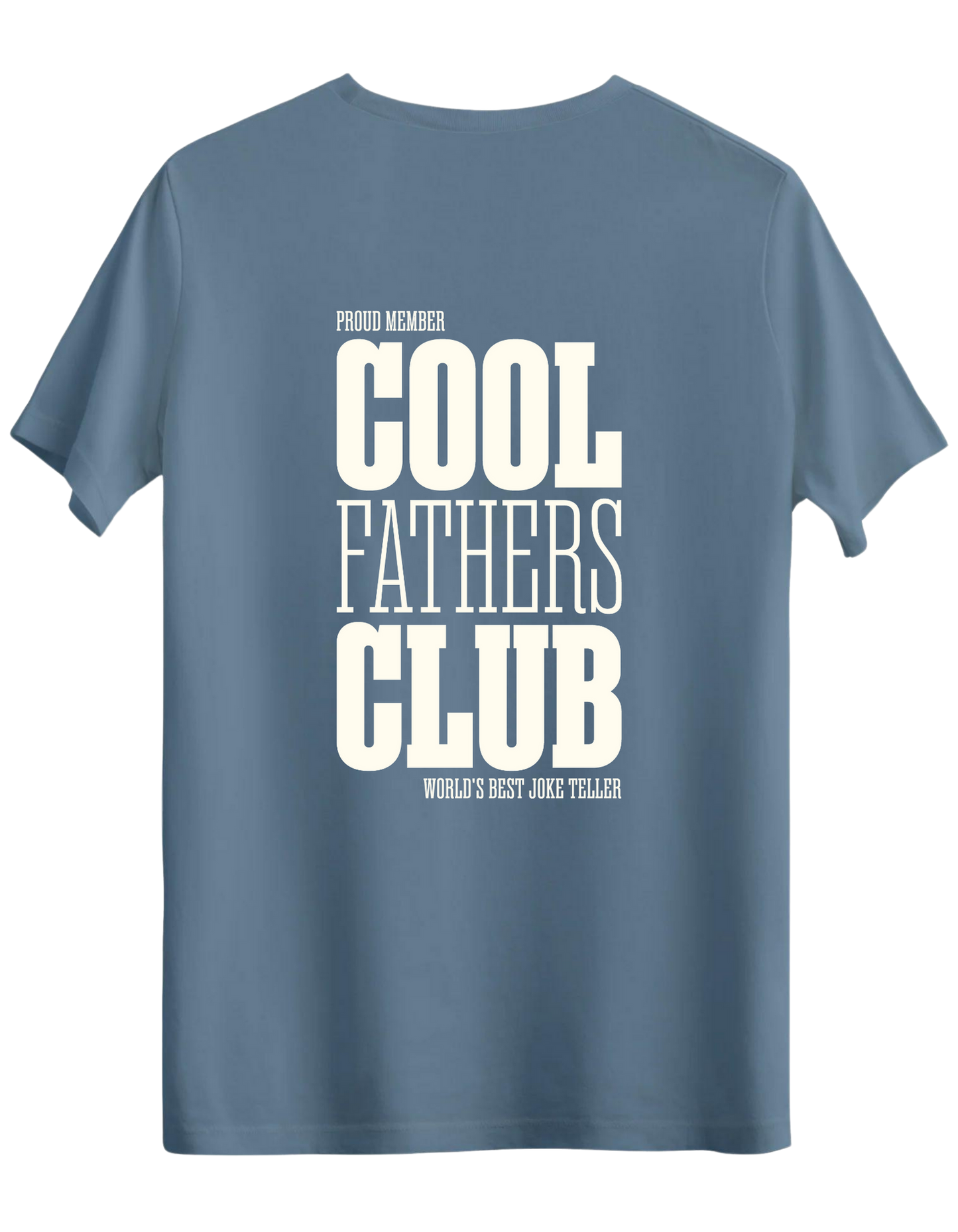 Cool Fathers Club Baskılı Bisiklet Yaka Regular T-shirt