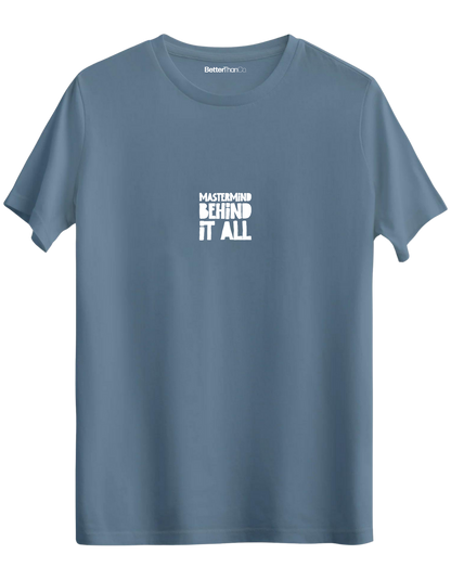 Mastermind Baskılı Bisiklet Yaka Regular T-shirt