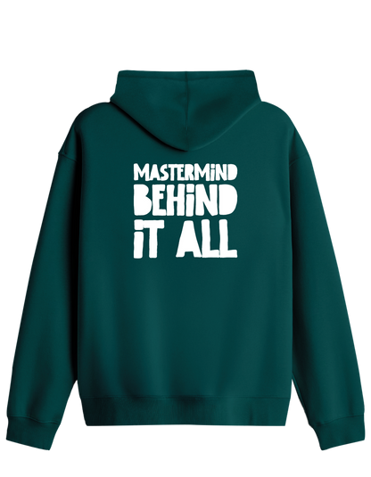 Mastermind Baskılı Unisex Kapüşonlu Yaka Hoodie