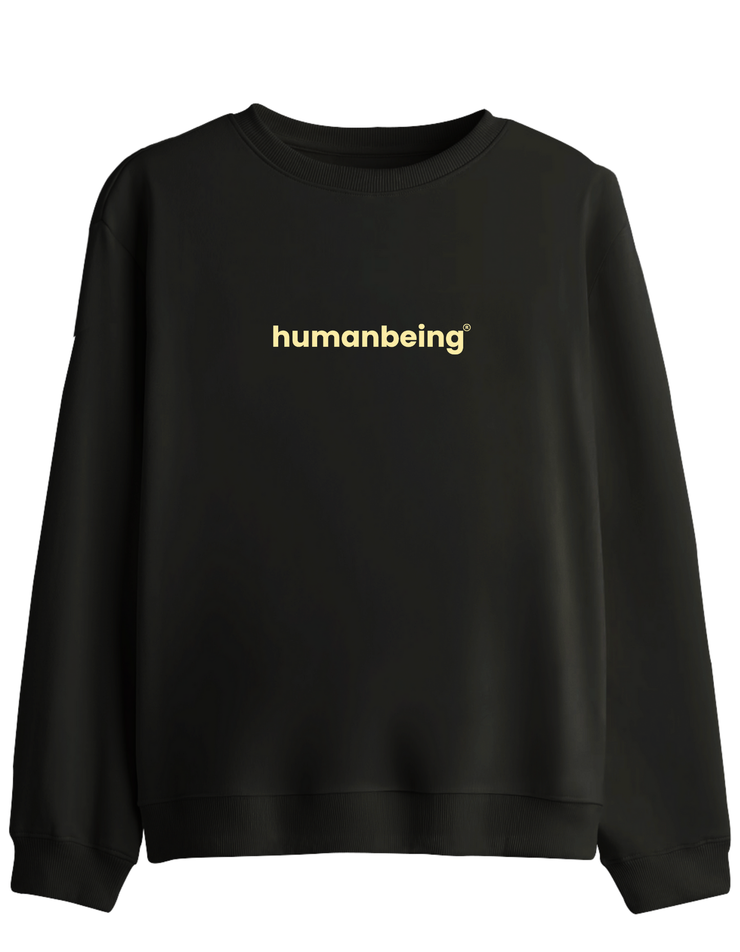 Humanbeing Baskılı Bisiklet Yaka Sweatshirt