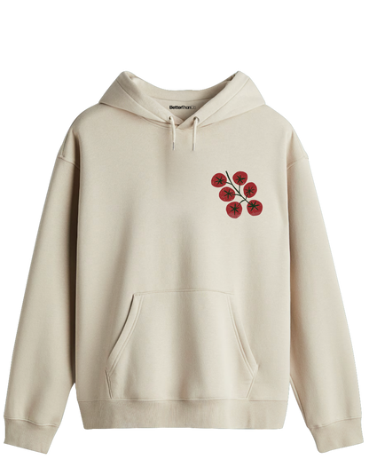 Tomatoes Baskılı Unisex Kapüşonlu Yaka Hoodie
