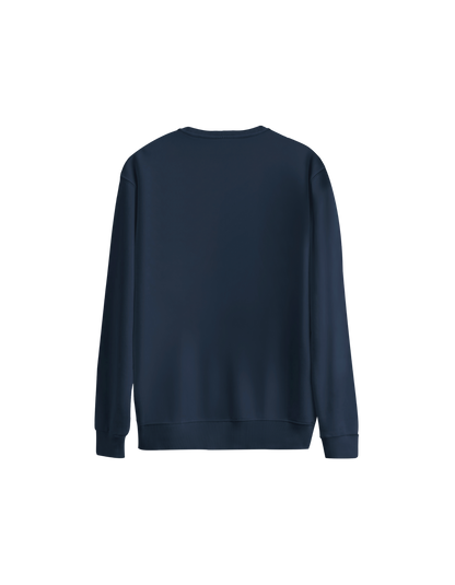 Basic Oversize Bisiklet Yaka Çocuk Sweatshirt