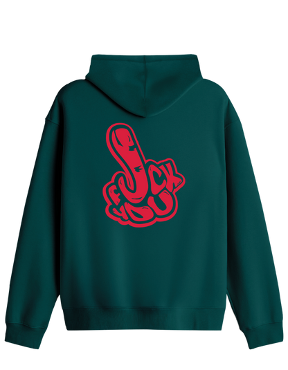 You Know Baskılı Unisex Kapüşonlu Yaka Hoodie