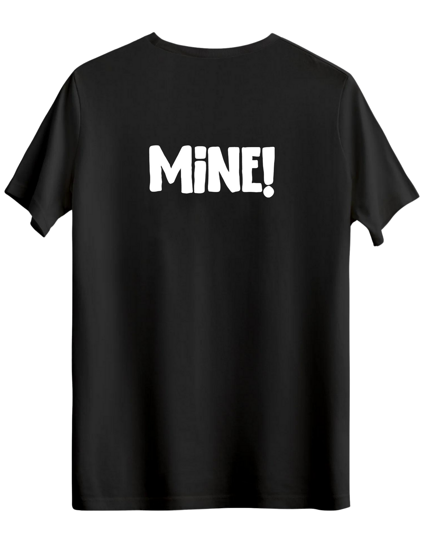 Mine! Baskılı Bisiklet Yaka Regular T-shirt