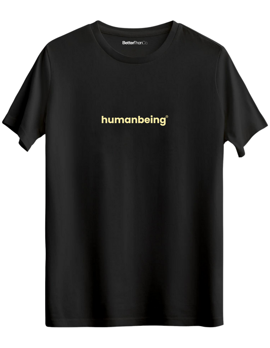 Humanbeing Baskılı Bisiklet Yaka Regular T-shirt