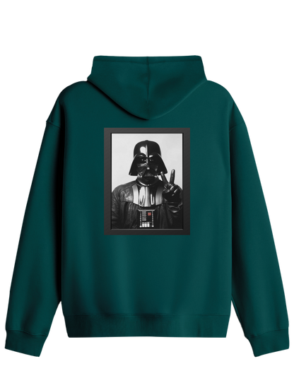 Master Of Peace Baskılı Unisex Kapüşonlu Yaka Hoodie
