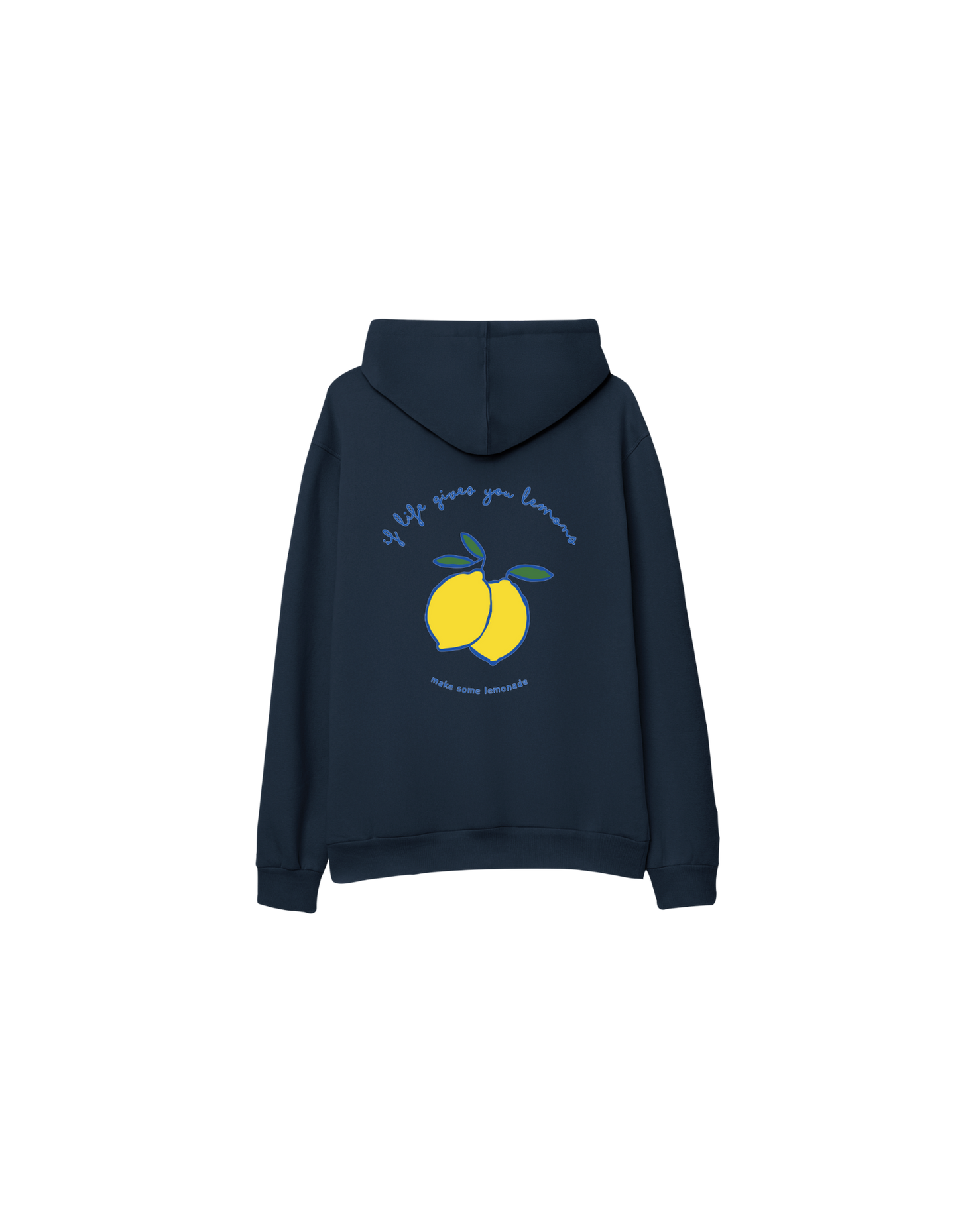 Lemonade Baskılı Oversize Kapüşonlu Çocuk Hoodie