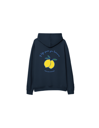 Lemonade Baskılı Oversize Kapüşonlu Çocuk Hoodie