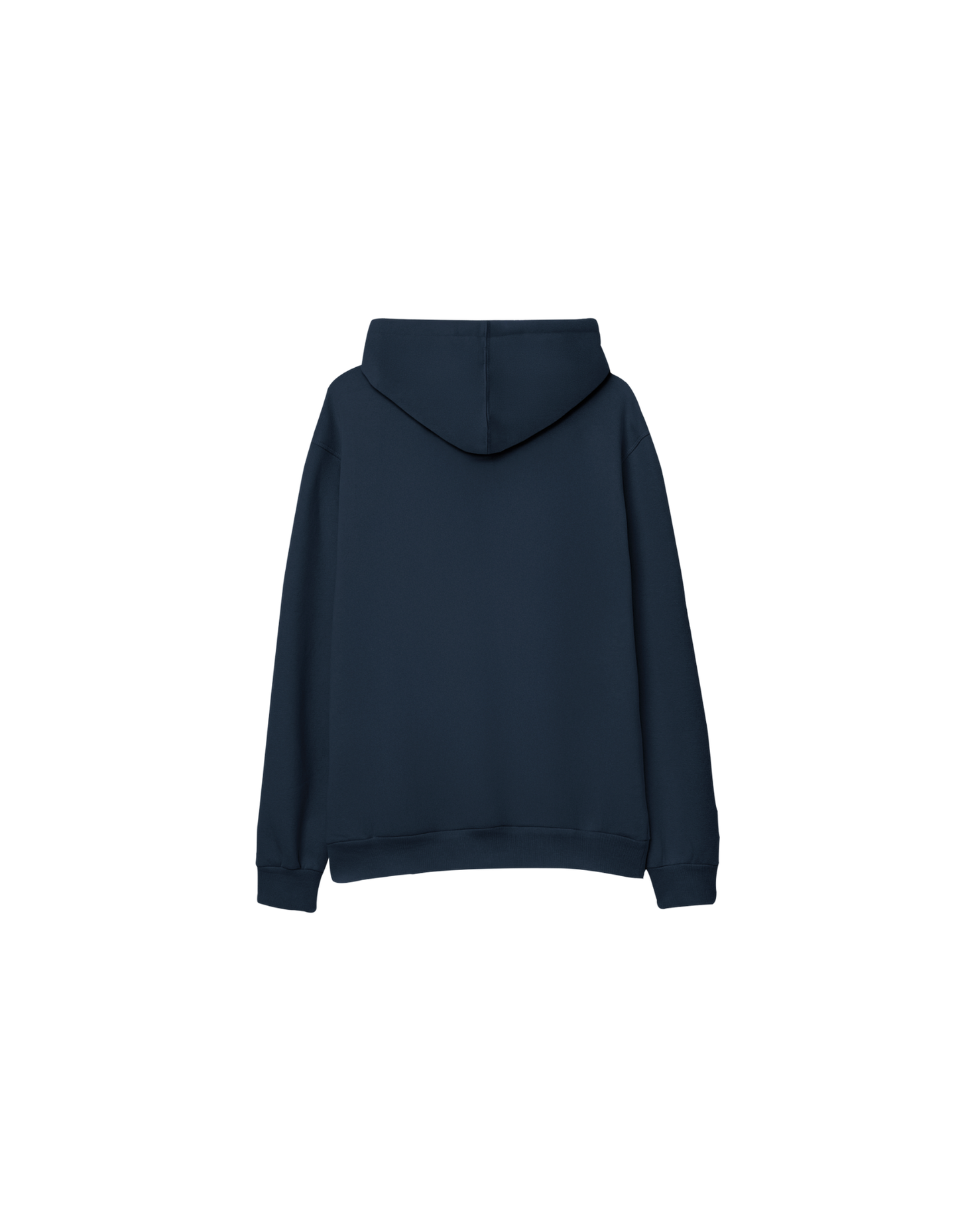 Basic Baskısız Oversize Kapüşonlu Çocuk Hoodie