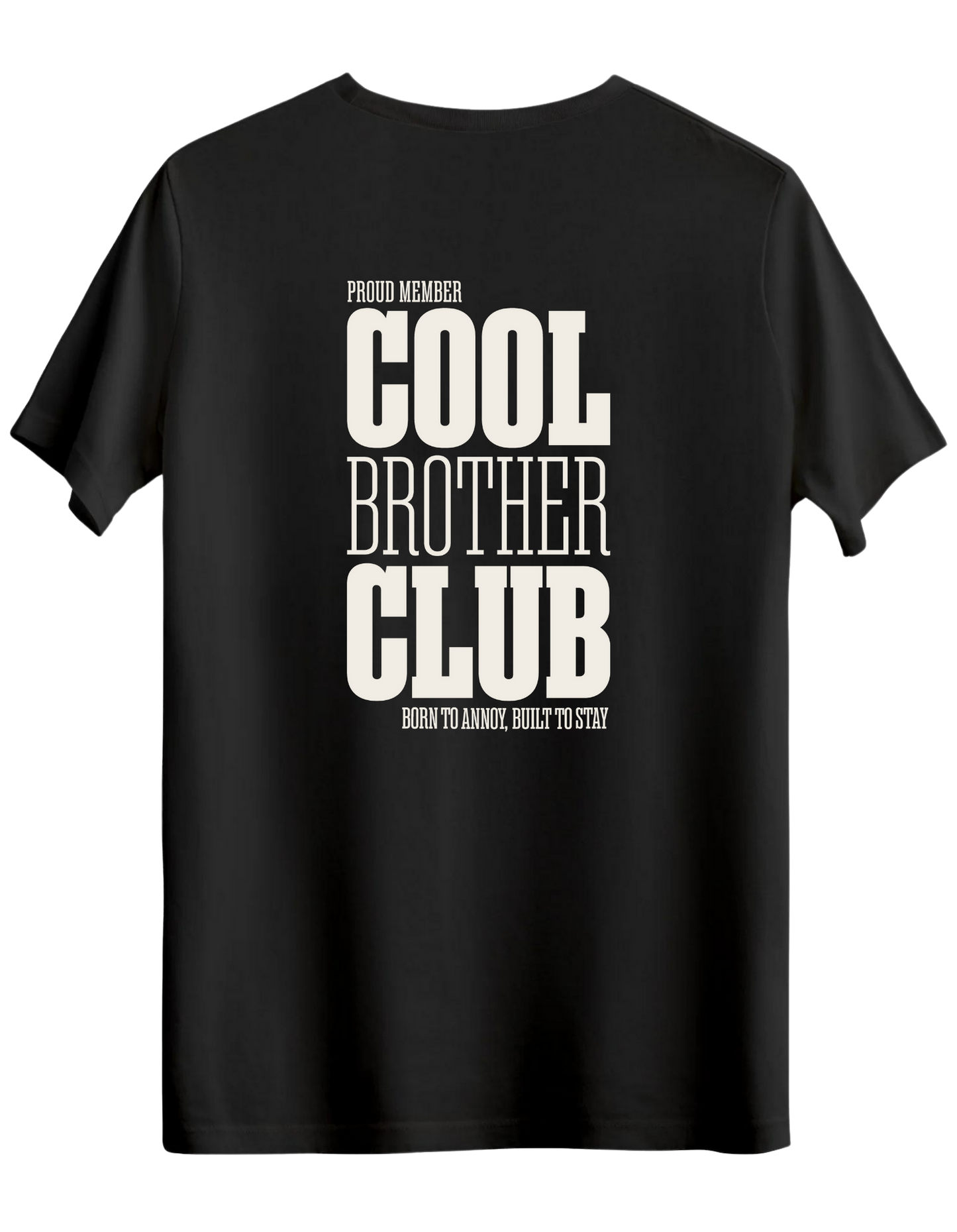 Cool Brother Club Baskılı Bisiklet Yaka Regular T-shirt