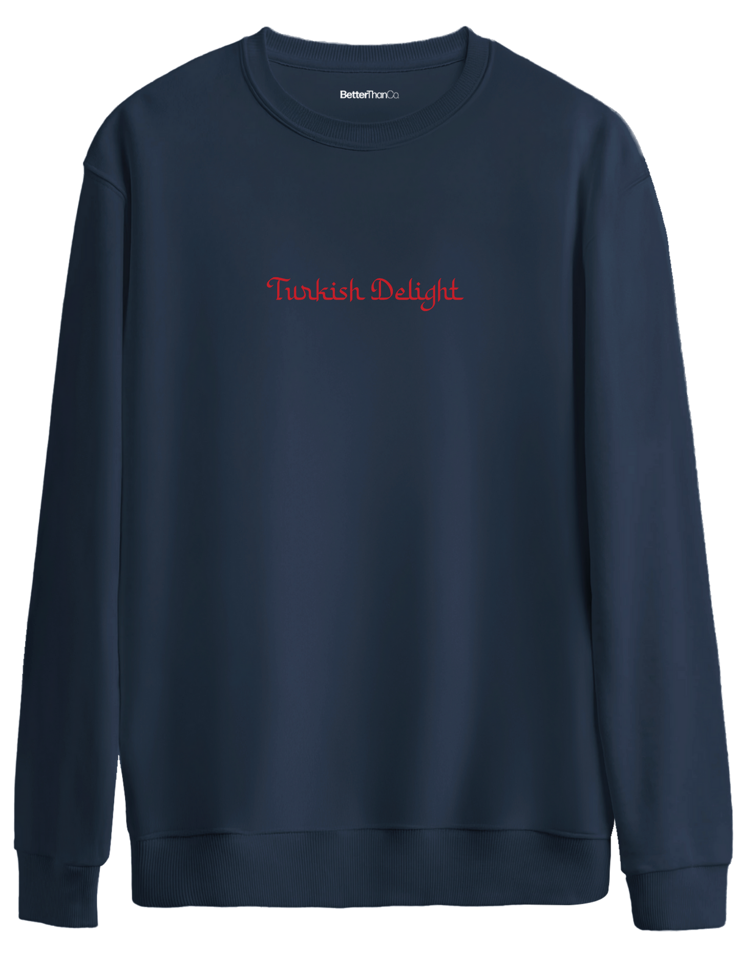 Turkish Delight Baskılı Bisiklet Yaka Oversize Sweatshirt