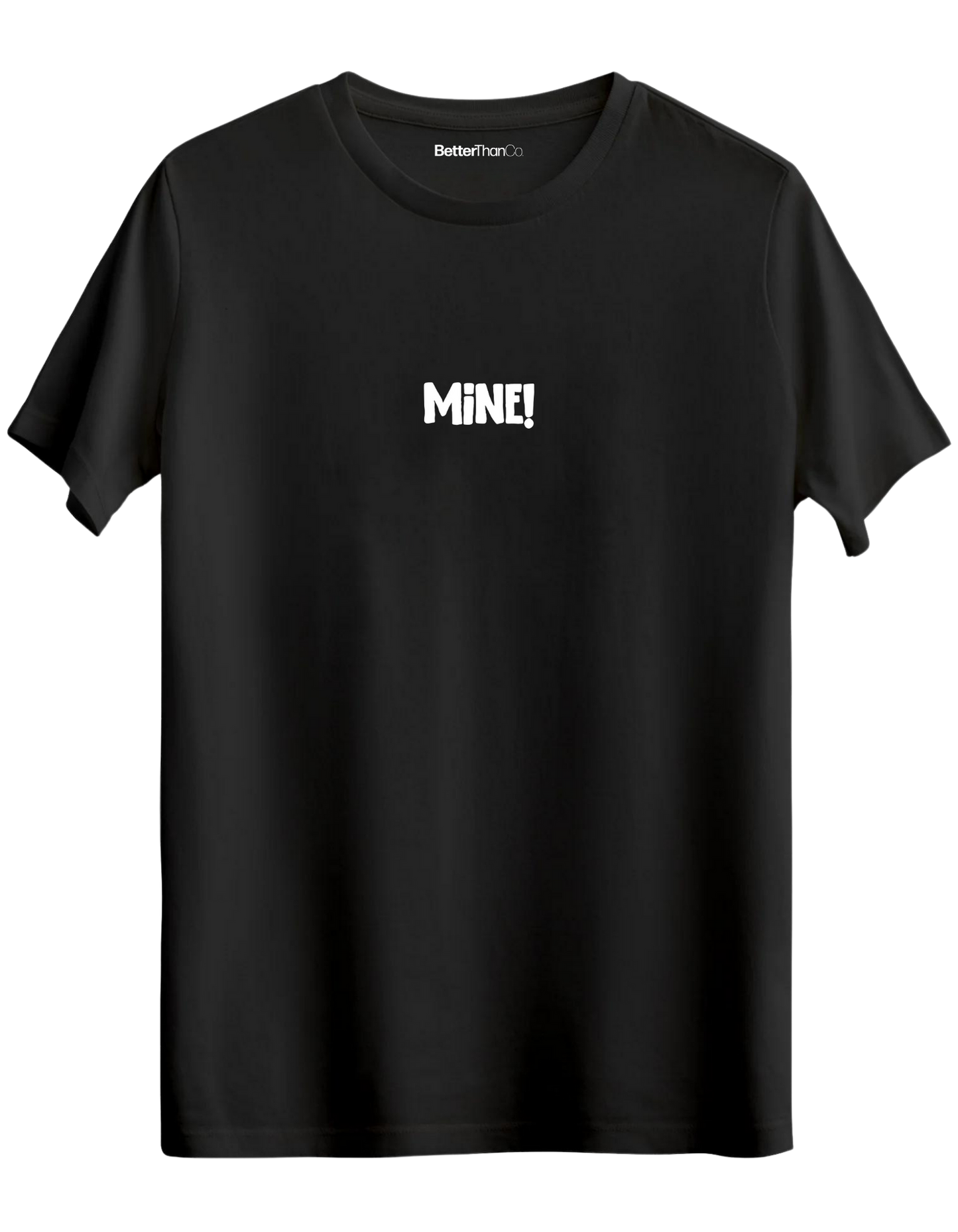 Mine! Baskılı Bisiklet Yaka Regular T-shirt