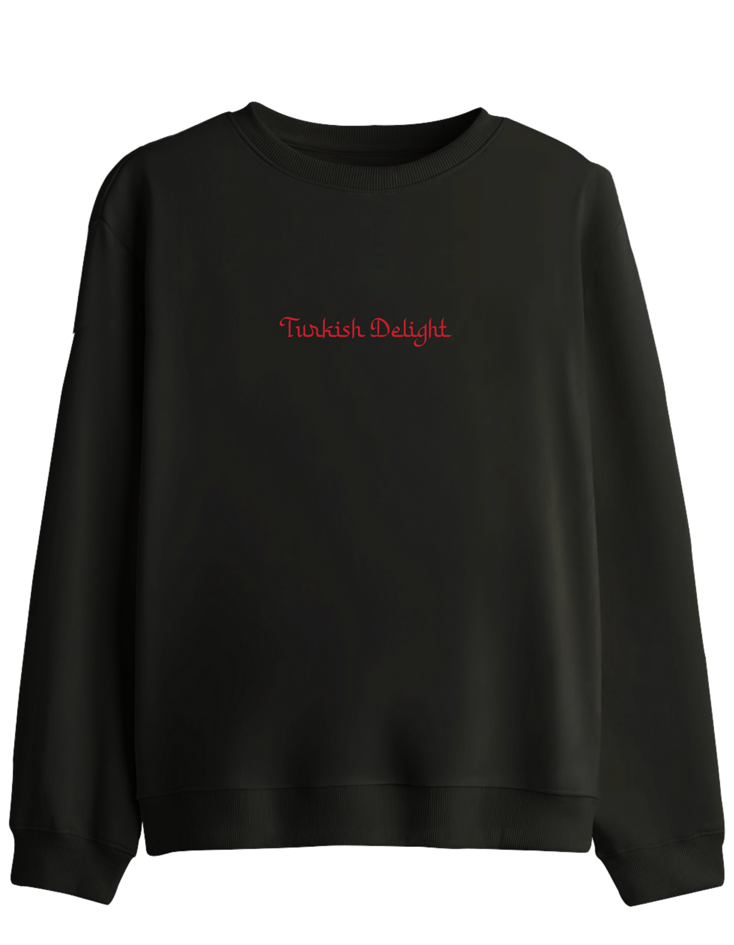 Turkish Delight Baskılı Bisiklet Yaka Sweatshirt