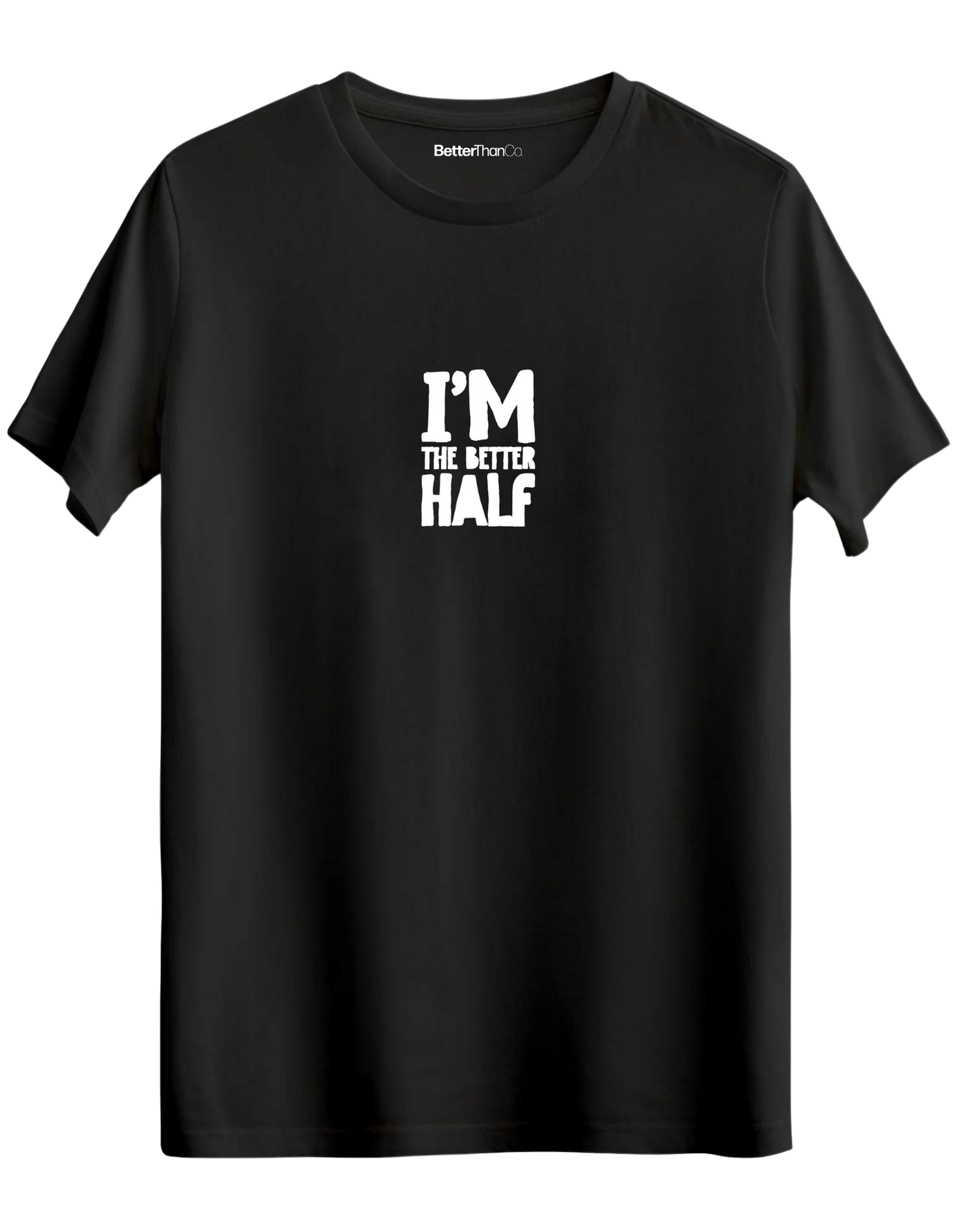 The Better Half Baskılı Bisiklet Yaka Regular T-shirt