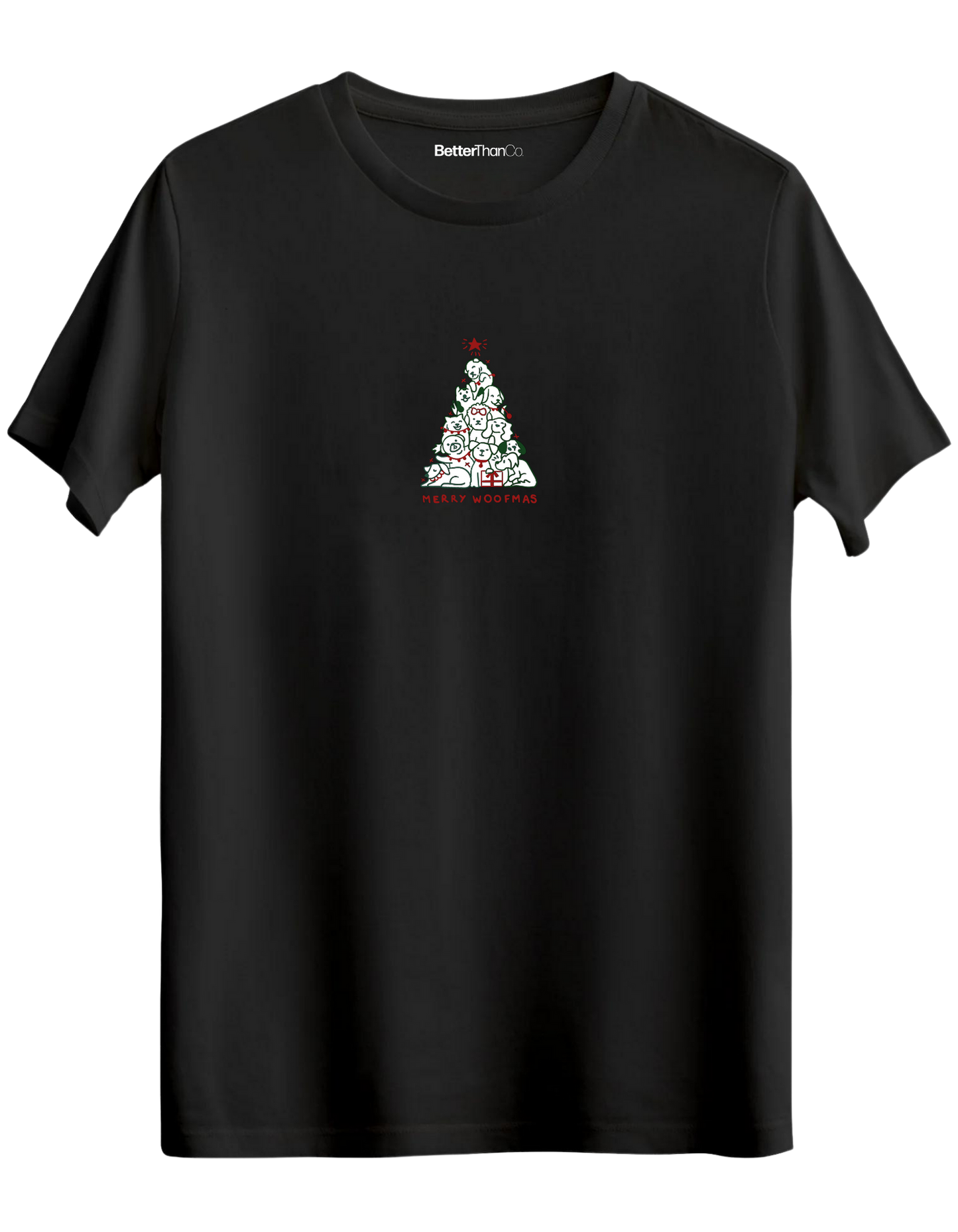 Woofmas Baskılı Bisiklet Yaka Regular T-shirt