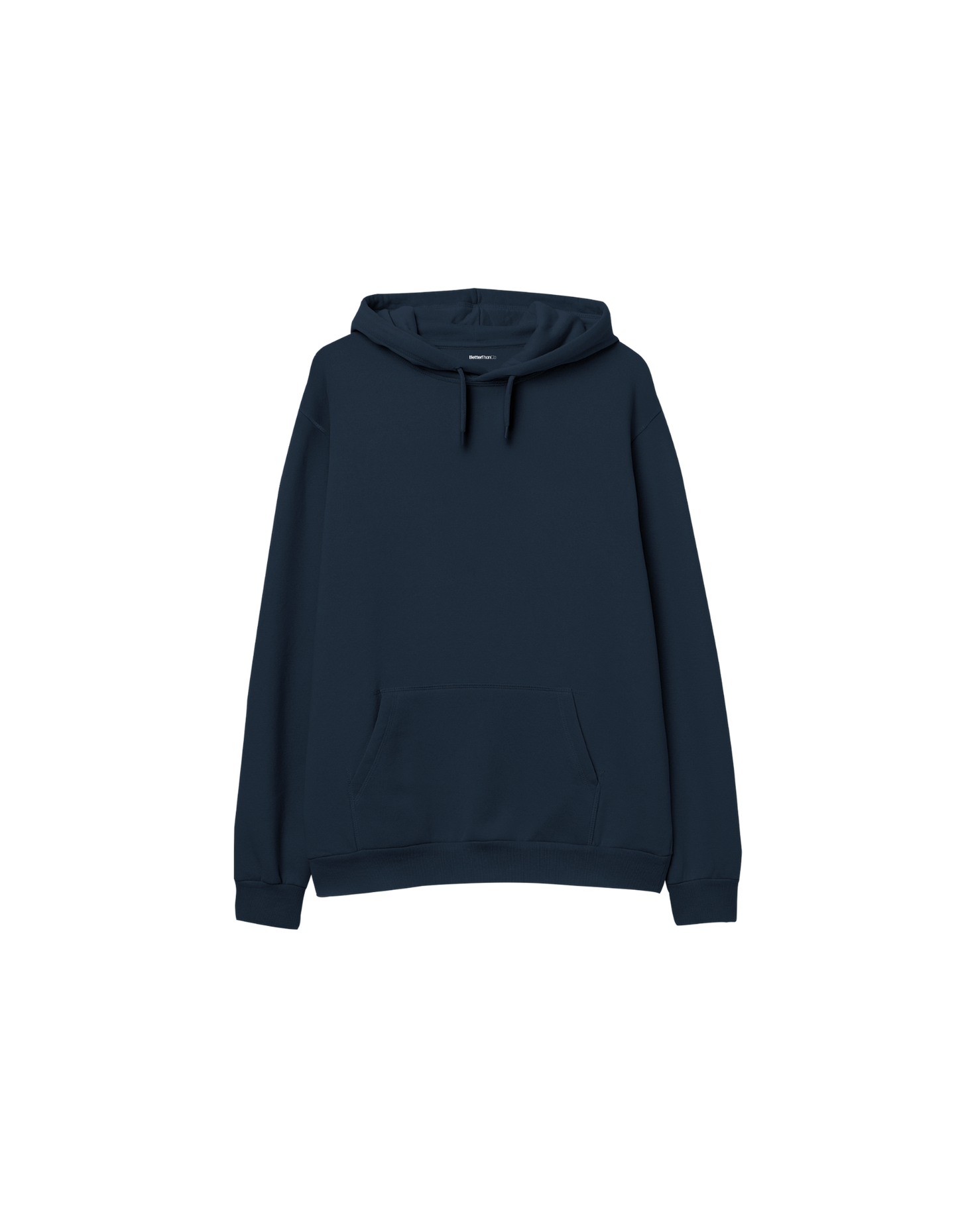 Basic Baskısız Oversize Kapüşonlu Çocuk Hoodie