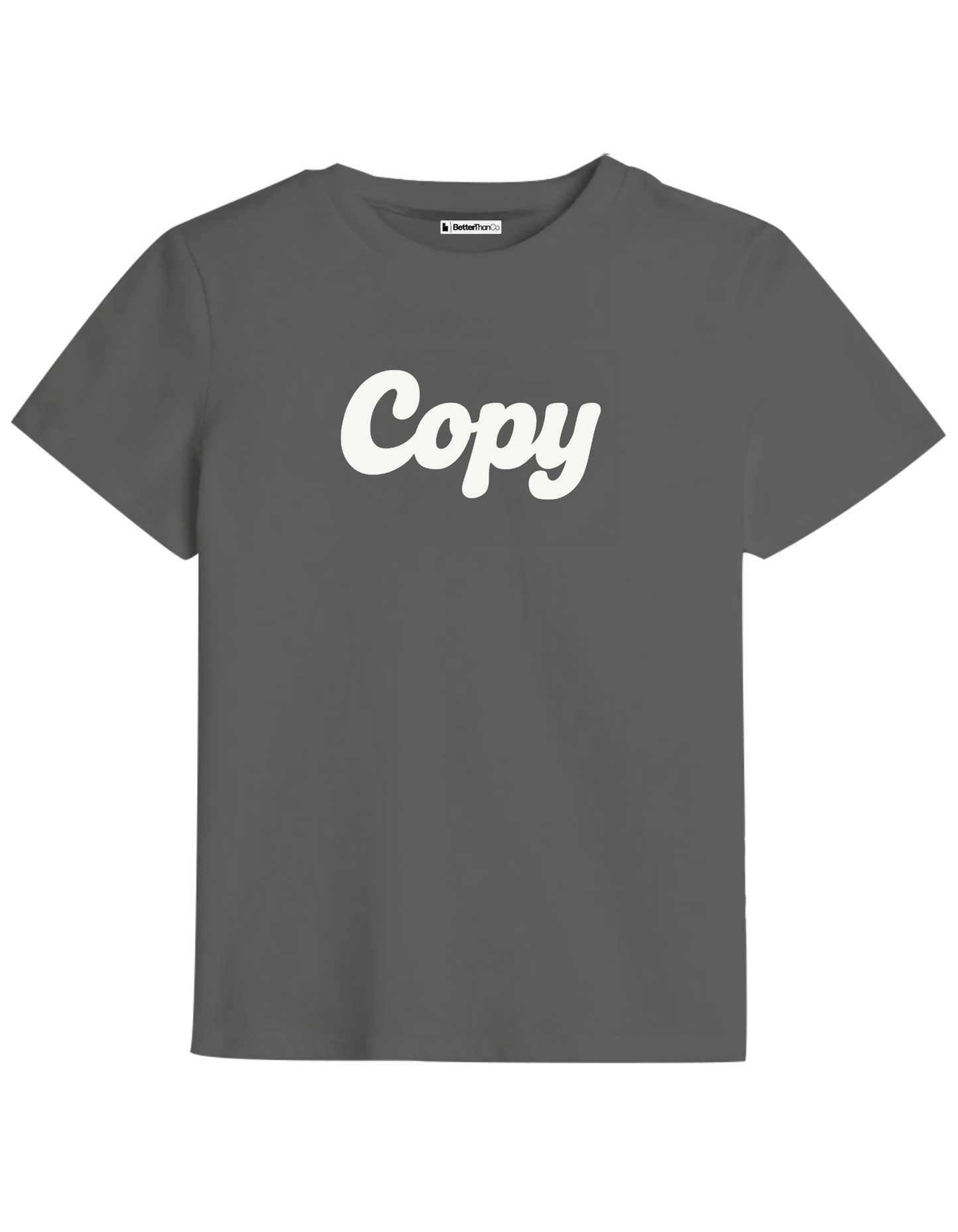 Copy Baskılı Bisiklet Yaka Çocuk t-shirt