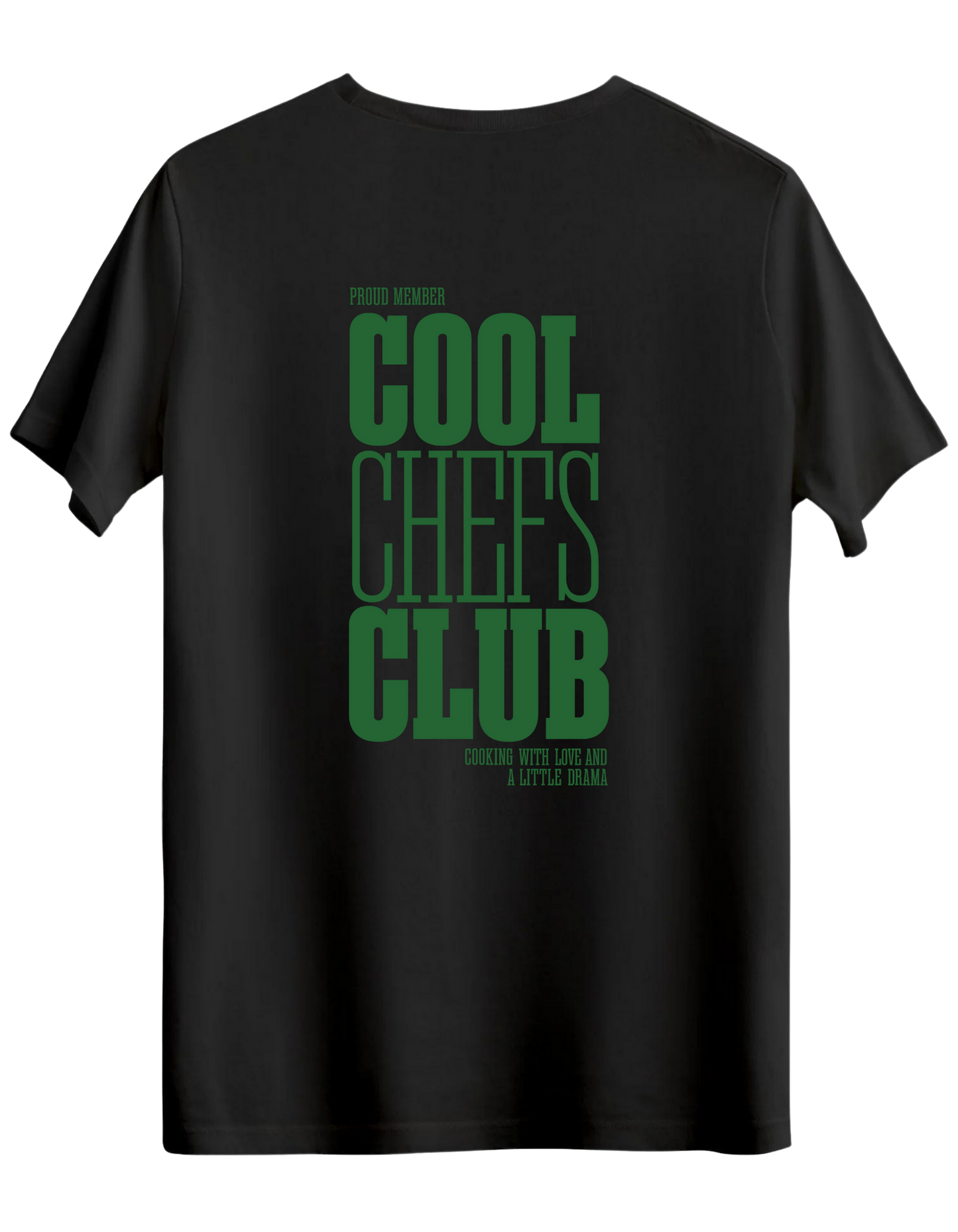 Cool Chefs Club Baskılı Bisiklet Yaka Regular T-shirt