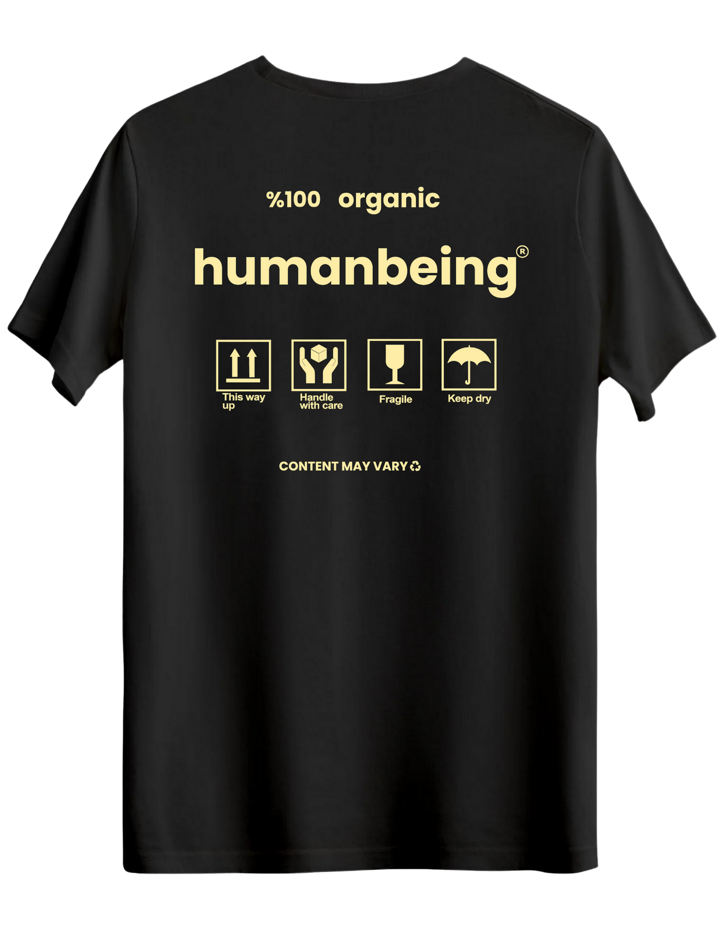 Humanbeing Baskılı Bisiklet Yaka Regular T-shirt