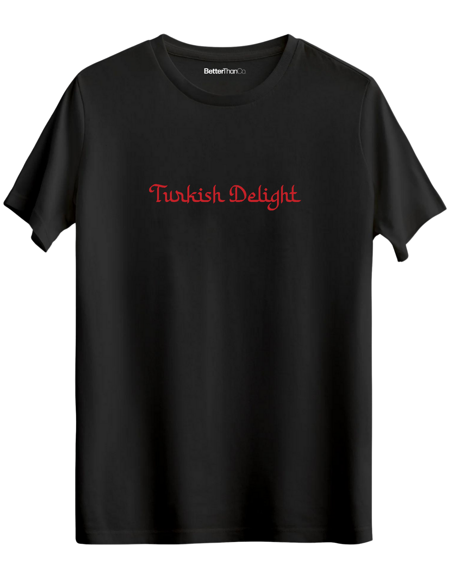 Turkish Delight Baskılı Bisiklet Yaka Regular T-shirt