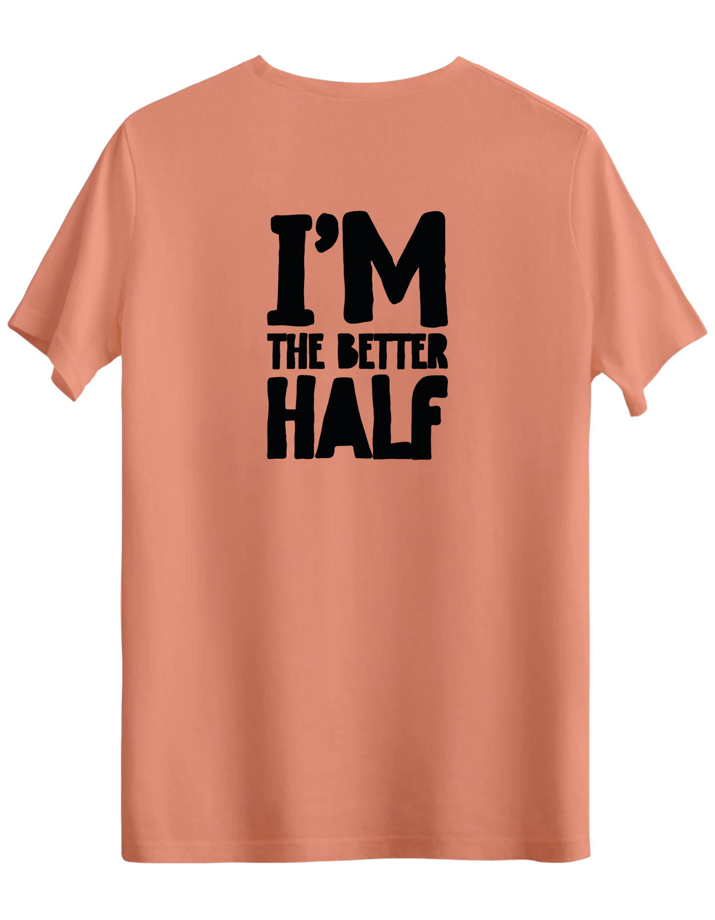 The Better Half Baskılı Bisiklet Yaka Regular T-shirt