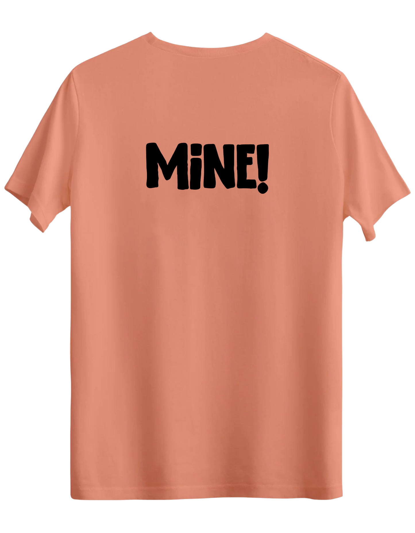 Mine! Baskılı Bisiklet Yaka Regular T-shirt