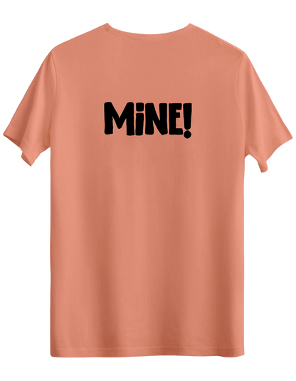 Mine! Baskılı Bisiklet Yaka Regular T-shirt