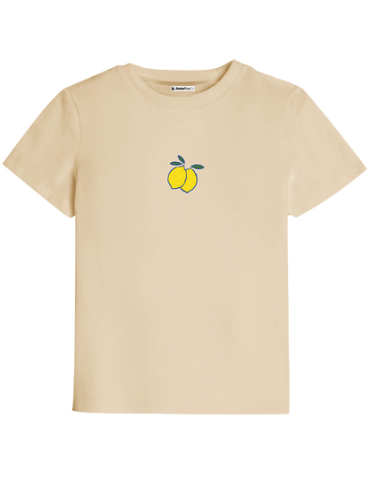 Lemonade Baskılı Bisiklet Yaka Çocuk t-shirt
