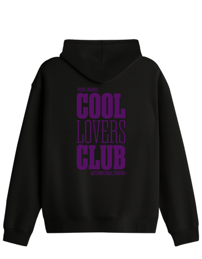 Cool Lovers Baskılı Unisex Kapüşonlu Yaka Hoodie