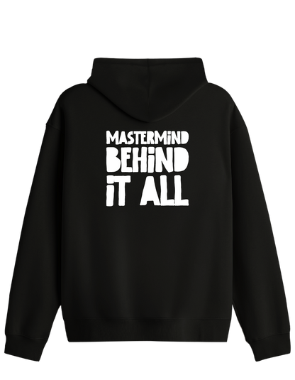 Mastermind Baskılı Unisex Kapüşonlu Yaka Hoodie