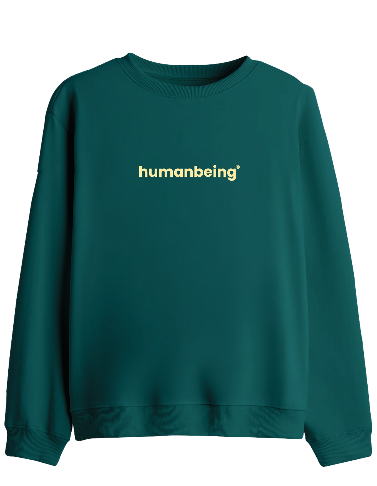 Humanbeing Baskılı Bisiklet Yaka Sweatshirt