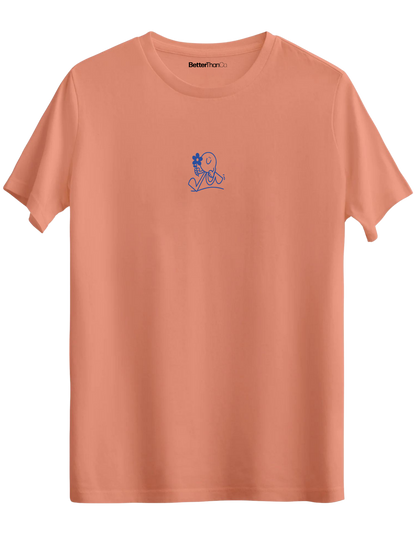 Running Baskılı Bisiklet Yaka Regular T-shirt